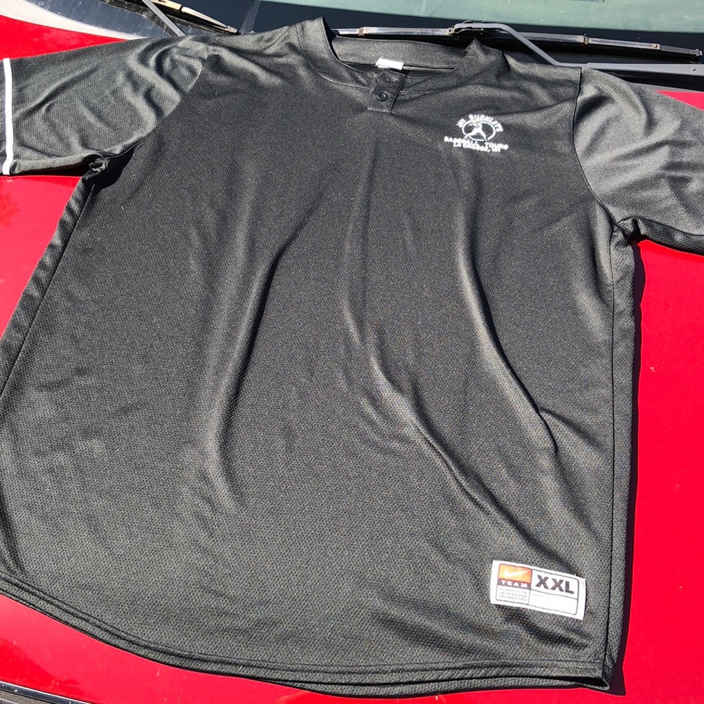 jay Buckley’s Lacrosse Wisconsin baseball shirt